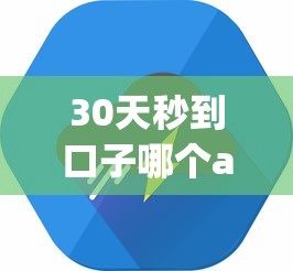 30天秒到口子哪个app有？2025年实测这三个平台到账快如闪电