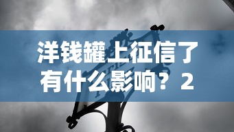 洋钱罐上征信了有什么影响？2025年最新深度解析