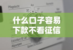 什么口子容易下款不看征信？2025年实测5个秒过平台推荐