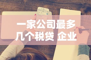一家公司最多几个税贷 企业主必看的税贷额度上限解析