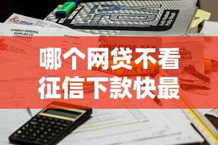 哪个网贷不看征信下款快最新 2025年实测这三个秒到账
