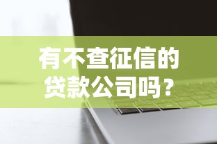 有不查征信的贷款公司吗？实测5家秒下款平台亲测有效