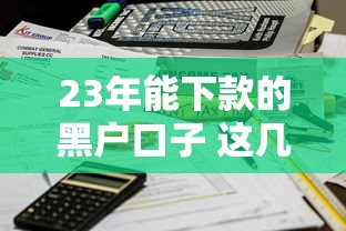 23年能下款的黑户口子 这几个平台秒到账不查征信
