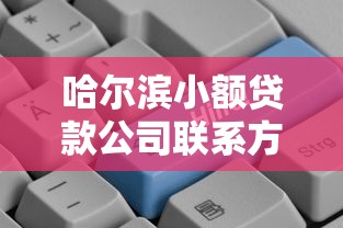 哈尔滨小额贷款公司联系方式大全 最新靠谱渠道一键获取