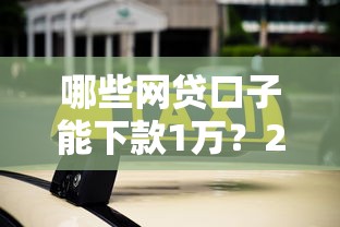 哪些网贷口子能下款1万？2025年实测5个秒过平台