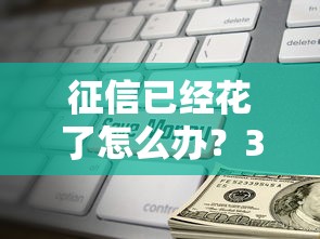 征信已经花了怎么办？3个真实有效的解决方案分享