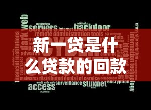 新一贷是什么贷款的回款率？实测数据曝光
