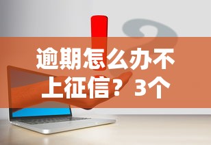 逾期怎么办不上征信？3个真实有效的解决方案分享