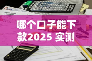 哪个口子能下款2025 实测这几个平台秒到账不套路