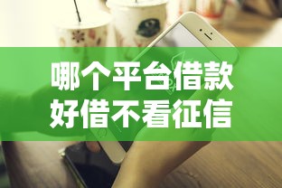哪个平台借款好借不看征信 2025年实测5个秒下款口子