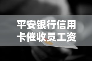 平安银行信用卡催收员工资待遇揭秘 2025年真实收入水平分析