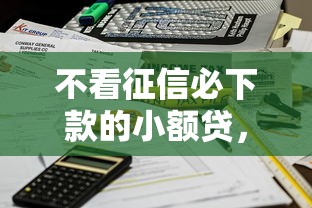 不看征信必下款的小额贷，实测秒到账的口子推荐