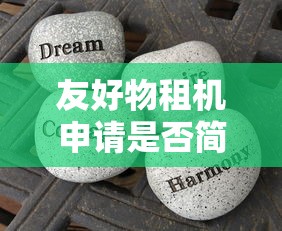 友好物租机申请是否简单 实测3分钟秒批攻略分享