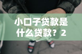 小口子贷款是什么贷款？2025年最新网贷口子解析