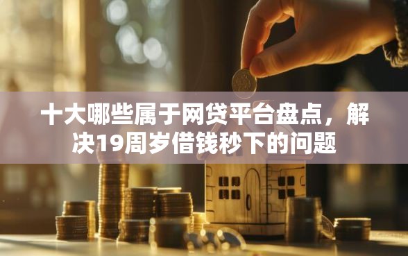 十大哪些属于网贷平台盘点，解决19周岁借钱秒下的问题