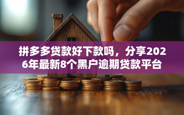 拼多多贷款好下款吗，分享2026年最新8个黑户逾期贷款平台