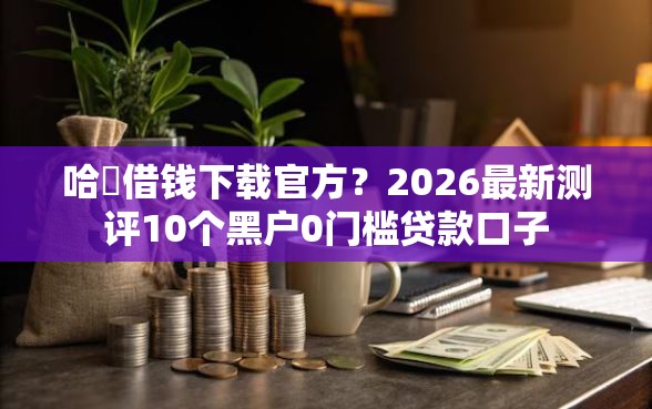 哈啰借钱下载官方？2026最新测评10个黑户0门槛贷款口子