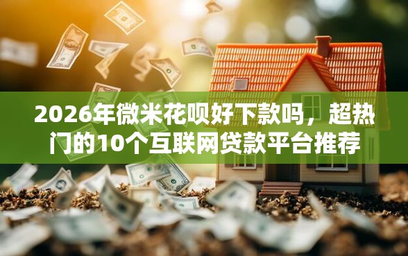 2026年微米花呗好下款吗，超热门的10个互联网贷款平台推荐