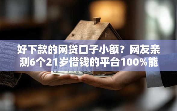 好下款的网贷口子小额？网友亲测6个21岁借钱的平台100%能借到盘点
