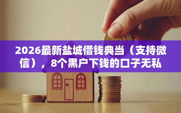 2026最新盐城借钱典当（支持微信），8个黑户下钱的口子无私分享