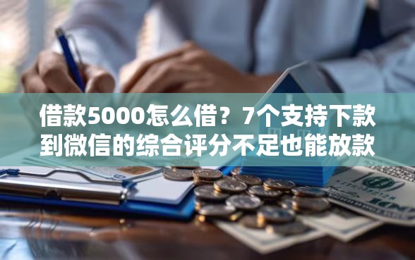 借款5000怎么借？7个支持下款到微信的综合评分不足也能放款的平台