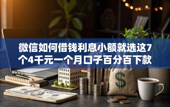 微信如何借钱利息小额就选这7个4千元一个月口子百分百下款的平台