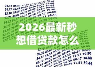 2026最新秒想借贷款怎么样，总结十个借款平台正规容易通过！