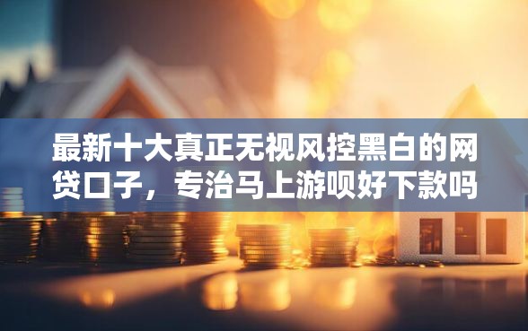 最新十大真正无视风控黑白的网贷口子，专治马上游呗好下款吗
