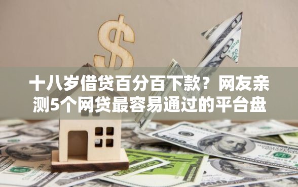 十八岁借贷百分百下款？网友亲测5个网贷最容易通过的平台盘点