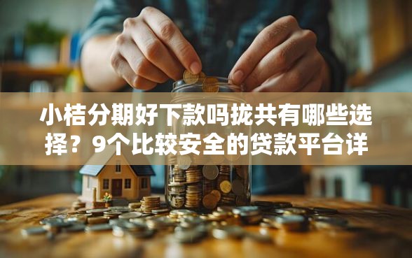 小桔分期好下款吗拢共有哪些选择？9个比较安全的贷款平台详解