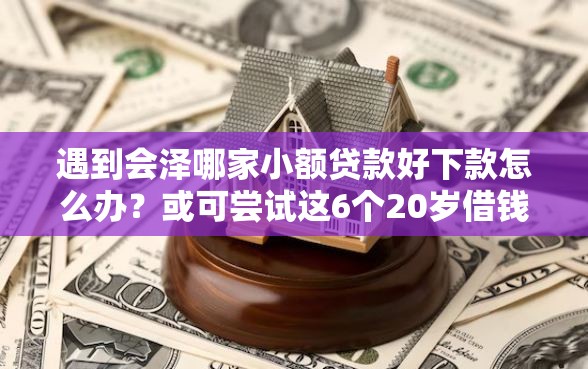 遇到会泽哪家小额贷款好下款怎么办？或可尝试这6个20岁借钱不求征信速借平台
