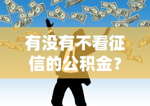 有没有不看征信的公积金？这8个好点的网贷平台值得一试