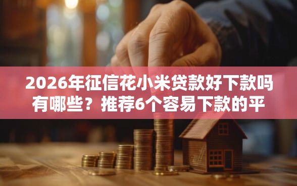 2026年征信花小米贷款好下款吗有哪些？推荐6个容易下款的平台