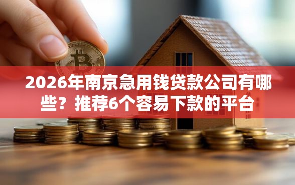 2026年南京急用钱贷款公司有哪些？推荐6个容易下款的平台