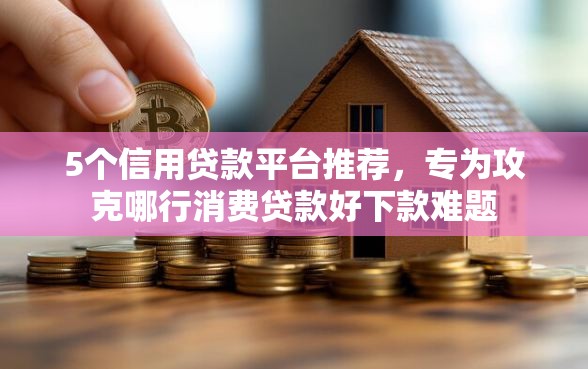 5个信用贷款平台推荐，专为攻克哪行消费贷款好下款难题