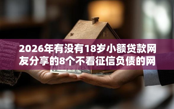 2026年有没有18岁小额贷款网友分享的8个不看征信负债的网贷百分百下款平台我觉得不错！
