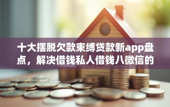 十大摆脱欠款束缚贷款新app盘点，解决借钱私人借钱八微信的问题