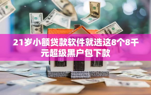 21岁小额贷款软件就选这8个8千元超级黑户包下款