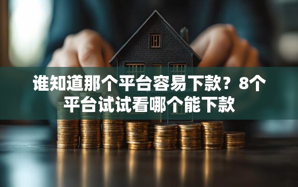 谁知道那个平台容易下款？8个平台试试看哪个能下款