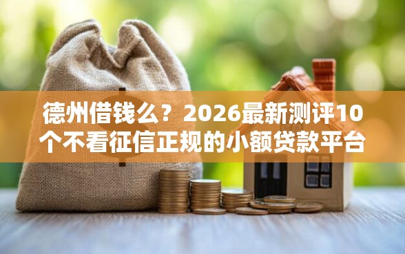 德州借钱么？2026最新测评10个不看征信正规的小额贷款平台