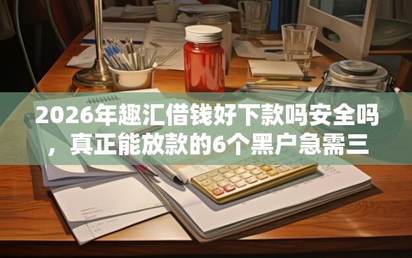 2026年趣汇借钱好下款吗安全吗，真正能放款的6个黑户急需三万秒到的的平台推荐