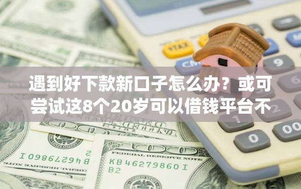 遇到好下款新口子怎么办？或可尝试这8个20岁可以借钱平台不查征信的app