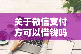关于微信支付方可以借钱吗，推荐5个评分不足征信花可以借的平台给你