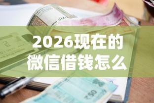 2026现在的微信借钱怎么还，差7千元就选这8个平台
