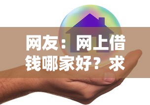 网友：网上借钱哪家好？求介绍几款网贷平台容易通过并安全借到款