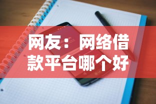 网友：网络借款平台哪个好通过率高？求介绍几款专门给花户放款的平台