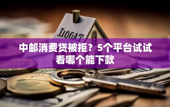 中邮消费贷被拒？5个平台试试看哪个能下款