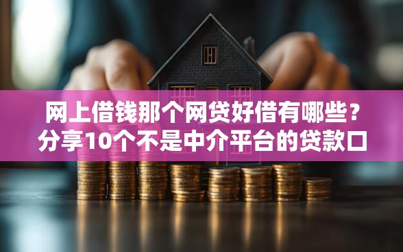 网上借钱那个网贷好借有哪些？分享10个不是中介平台的贷款口子