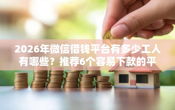 2026年微信借钱平台有多少工人有哪些？推荐6个容易下款的平台