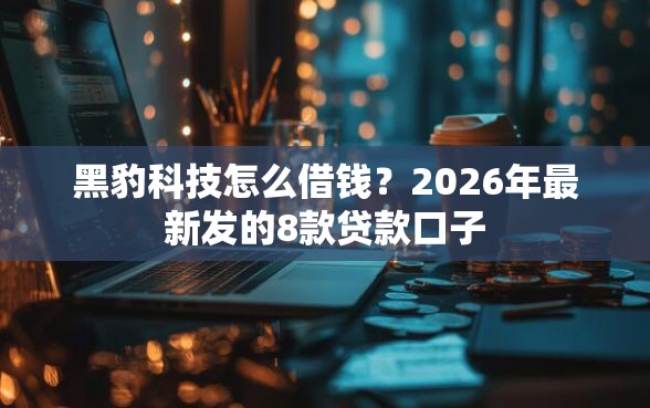黑豹科技怎么借钱？2026年最新发的8款贷款口子